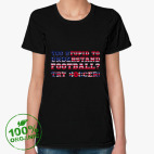 Женская футболка органик