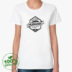 Женская футболка органик