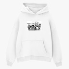 Толстовка худи оверсайз