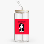 Банка с бамбуковой крышкой