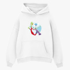 Толстовка худи оверсайз