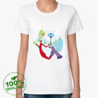 Женская футболка органик