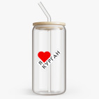 Банка с бамбуковой крышкой