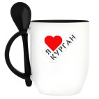 Кружка с ложкой