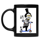 Кружка цветная UV-DTF