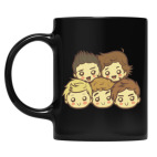 Кружка цветная UV-DTF