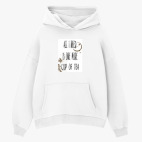 Толстовка худи оверсайз