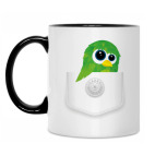 Кружка двухцветная