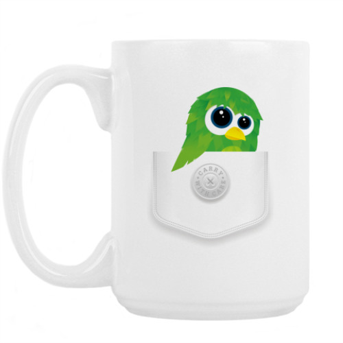 Кружка с принтом Carry