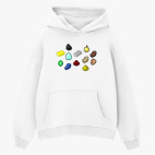 Толстовка худи оверсайз