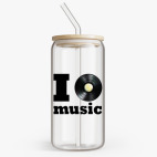 Банка с бамбуковой крышкой