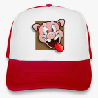 Кепка Trucker, красная Funny Piggy