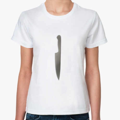 Классическая футболка  Острый нож