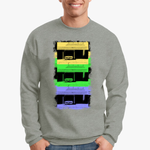 Свитшот с принтом In a box