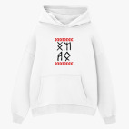 Толстовка худи оверсайз