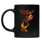 Кружка цветная UV-DTF