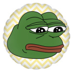Грустная лягушка