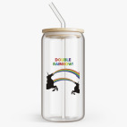 Банка с бамбуковой крышкой