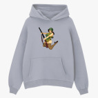 Толстовка худи оверсайз