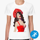 Женская спортивная футболка