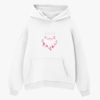 Толстовка худи оверсайз