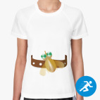 Женская спортивная футболка