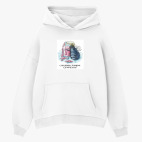 Толстовка худи оверсайз