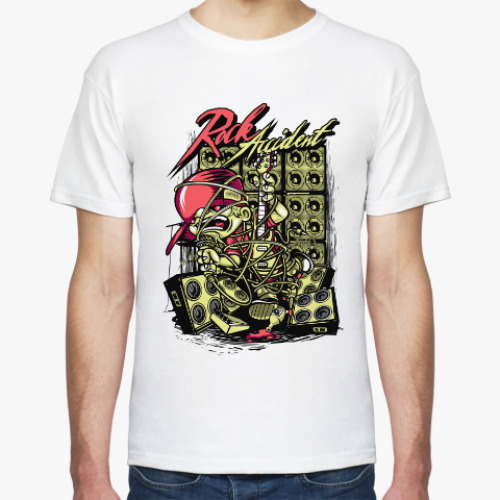 Футболка с принтом Рок