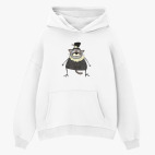 Толстовка худи оверсайз