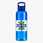 Прозрачная спортивная бутылка