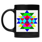 Кружка цветная UV-DTF