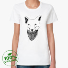 Женская футболка органик