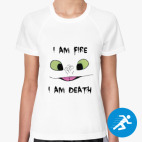 Женская спортивная футболка