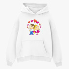 Толстовка худи оверсайз