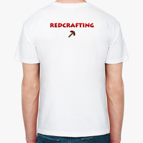 Футболка с принтом  RedCrafting
