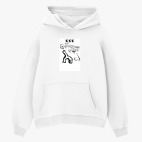 Толстовка худи оверсайз