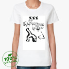 Женская футболка органик