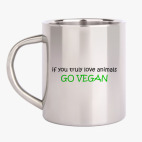 Кружка металлическая