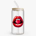 Банка с бамбуковой крышкой