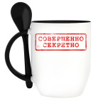 Кружка с ложкой