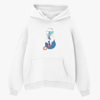 Толстовка худи оверсайз