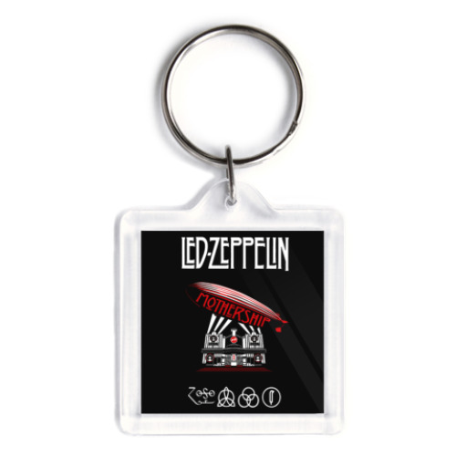 Брелок с принтом Led Zeppelin