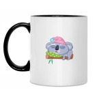 Кружка двухцветная