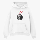 Толстовка худи оверсайз