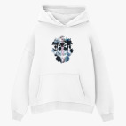 Толстовка худи оверсайз