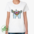 Женская футболка органик