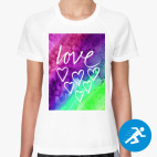 Женская спортивная футболка