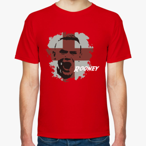 Футболка с принтом Руни