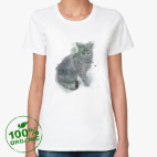 Женская футболка органик