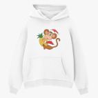 Толстовка худи оверсайз